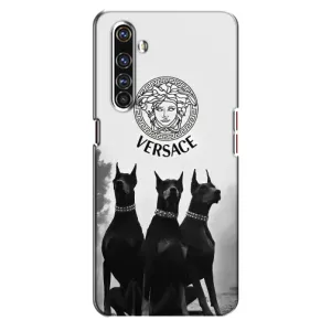 Чехол с принтом «Доберман Версаче» для Realme X50 Pro
