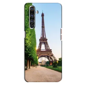 Чехол Эйфелева Башня для Realme X50 Pro - (AlphaPrint) (Дорога в Париж)