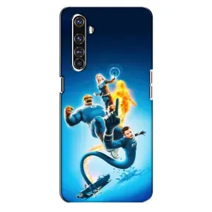 Чехол с принтом Фантастическая четверка для Realme X50 Pro (Герои Фантастическая Четверка)