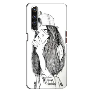 Чехол с принтом «Фото девочки» для Realme X50 Pro