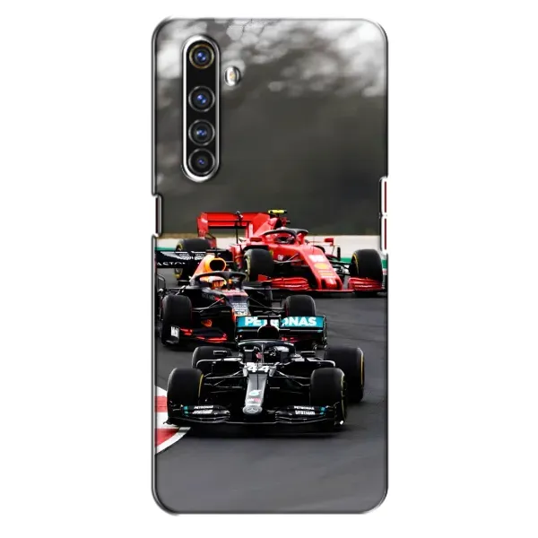 Чехол с принтом «Гонка Формула 1» для Realme X50 Pro