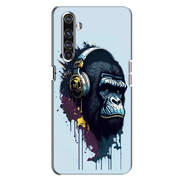 Чехол с принтом «Горилла в наушниках» для Realme X50 Pro