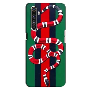 Чехлы ГУЧЧИ для Реалми Х50 Про (AlphaPrint) (Gucci змия)