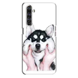 Чехол с Хаски для Realme X50 Pro - (AlphaPrint)
