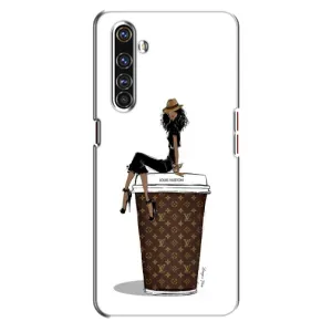 Чохли Луі Вітон для Realme X50 Pro (AlphaPrint - LOUIS VUITTON) (кава LOUIS VUITTON)