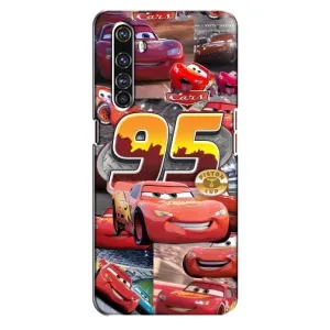 Силиконовый чехол Маквин для Realme X50 Pro (Коллаж Молния Маквин)