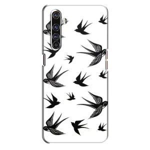 Чехол с птицами на Realme X50 Pro (VPrint)