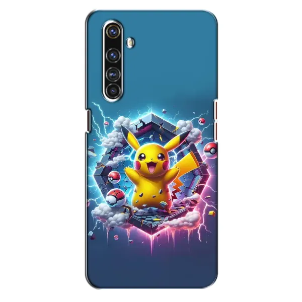 Чехол с принтом «Лого Пикачу» для Realme X50 Pro