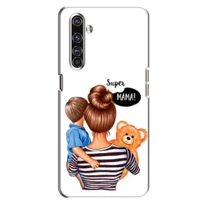 Чохол з друком для Realme X50 Pro - (Мама з дитинкою) (AlphaPrint) (Мама з синочком)