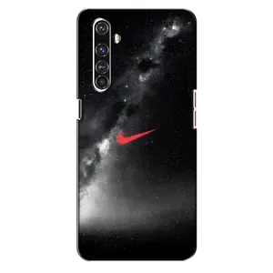 Чохол для Realme X50 Pro - з принтом Найк (AlphaPrint) (Найк червоний)
