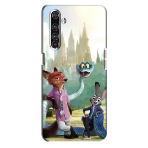 Чехол Зоотрополіс на Realme X50 Pro (Герои мультфильма Зверополис)