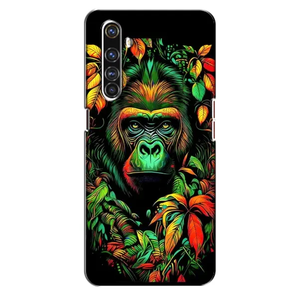 Чехол с принтом «Обезьяна в тропиках» для Realme X50 Pro