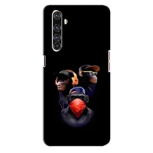 Чехол с принтом «Три обезьяны» для Realme X50 Pro