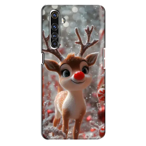 Чехол с принтом «Олень с носом» для Realme X50 Pro