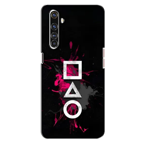 Чехол с принтом «Символы Игра кальмара» для Realme X50 Pro