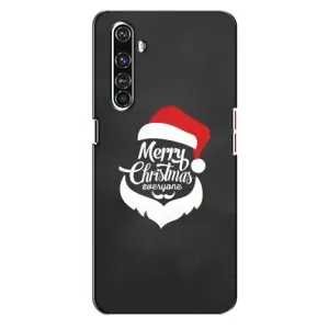 Рождественские Чехлы для Realme X50 Pro (VPrint) (Санта Крисмас)