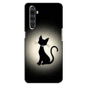 Чехол с принтом «Силуэт котика» для Realme X50 Pro