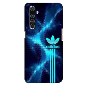 Чехлы Адидас для Realme X50 Pro (AlphaPrint) (Синий Адидас)