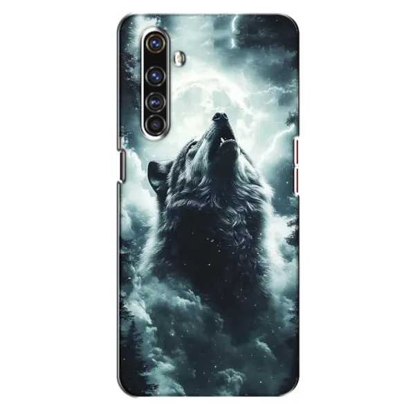 Чехол с принтом «Волк в облаках» для Realme X50 Pro