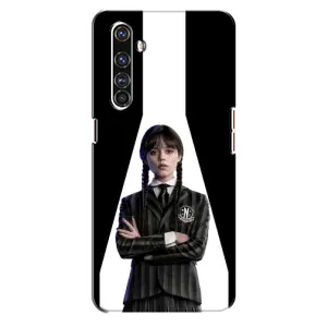 Чехлы Венсдей на Realme X50 Pro Уэнсдей (AlphaPrint) (W-Wednesday)