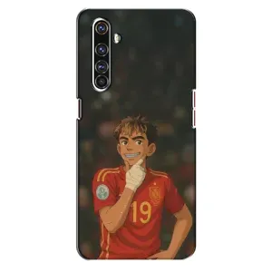 Чохол з футболістом Ламін Ямаль Realme X50 Pro (Ямаль аніме)