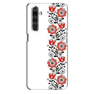 Чехол для Патриота Украины Realme X50 Pro - (AlphaPrint) (Яркая вишиванка)