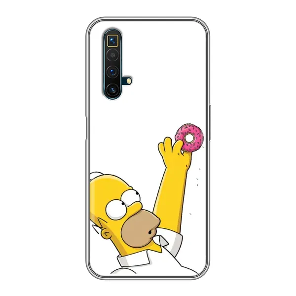 Чохол з принтом «Гомер з пончиком» для Realme X50