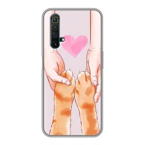Чохол на Реалмі Х50 з Котиками (VPrint)