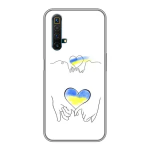 Чохол для Патріота України Realme X50 - (AlphaPrint) (Мир Україні)