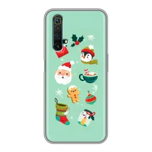 Новогодние Чехлы для Реалми Х50 (VPrint)