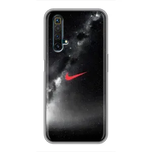 Чохол для Realme X50 - з принтом Найк (AlphaPrint) (Найк червоний)