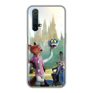 Чохол Зоотрополіс на Realme X50 (Герої мультфільму Зоотрополіс)