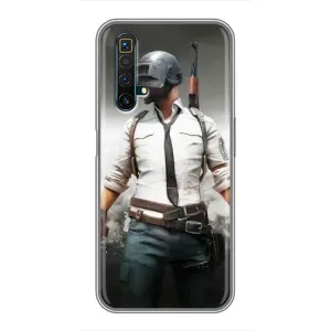 Чехол PUBG для Реалми Х50 (AlphaPrint)