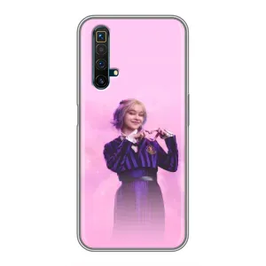Чохол з дизайном Венздей 2 на Realme X50 (Яскрава Енід Венздей)