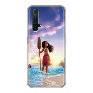 Чохол з мультфільмом Ваяна Realme X50 (Моана з веслом)