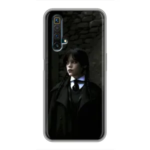 Чохол з дизайном Венздей 2 на Realme X50 (Темний стиль Венздей)