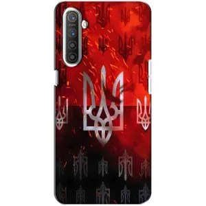 Украинские Чехлы для Realme XT с картинкой УПА (AlphaPrint) (ГЕРБ УПА)