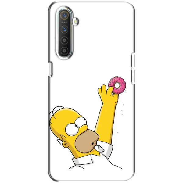 Чохол з принтом «Гомер з пончиком» для Realme XT