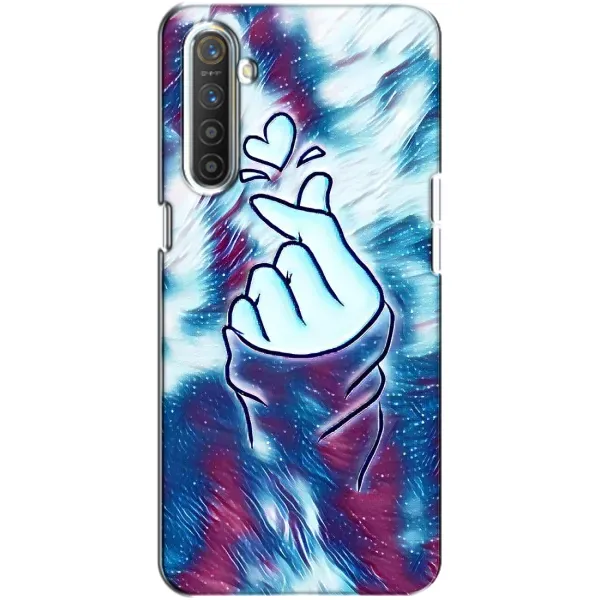 Чохол з принтом «Радужне серце» для Realme XT