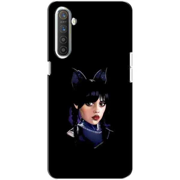 Чохол з принтом «серйозна Венздей» для Realme XT