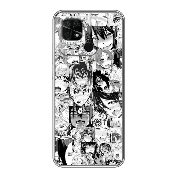 Чохол з принтом «Ahegao manga» для Xiaomi Redmi 10C Чохол з принтом «Ahegao manga» для Xiaomi Redmi 10C