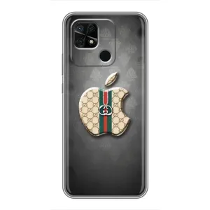 Чехлы ГУЧЧИ для Редми 10С (AlphaPrint) (Apple gucci)