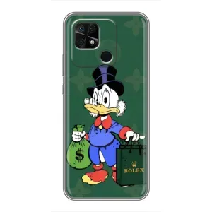 Чехлы для Xiaomi Redmi 10C - Скрудж МакДак Louis Vuitton (PREMIUMPrint) (Богатая Утка)