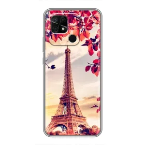 Чохол Ейфелева Вежа Xiaomi Redmi 10C - (AlphaPrint) (Ейфелева Вежа)