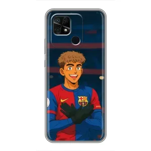 Чохол з принтом «Футболіст Ямаль» для Xiaomi Redmi 10C