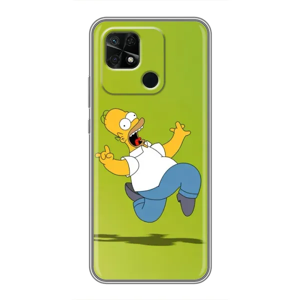 Чохол з принтом «Гомер Сімпсон» для Xiaomi Redmi 10C
