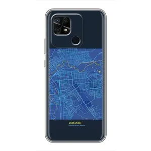Чохол з принтом «Луганськ» для Xiaomi Redmi 10C