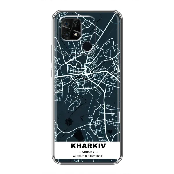 Чохол з принтом «Харків» для Xiaomi Redmi 10C