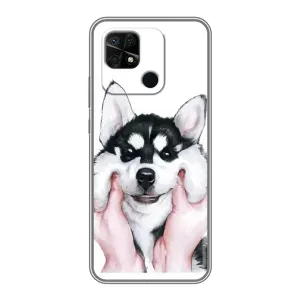 Чохол з Хаскі Xiaomi Redmi 10C - (AlphaPrint)