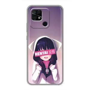 Чохол з принтом «Hentai chan» для Xiaomi Redmi 10C